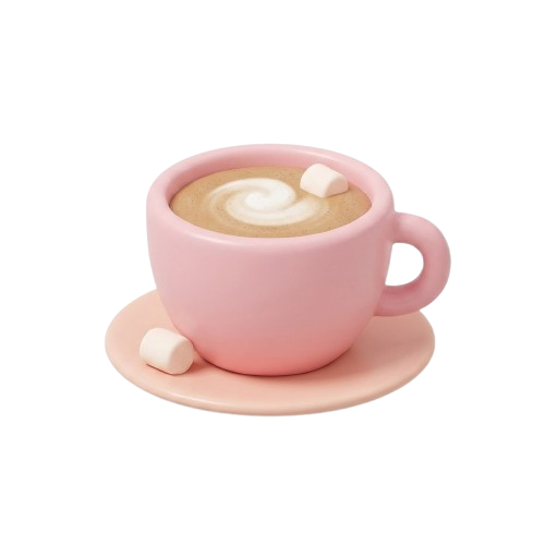 Ilustración de cafetería