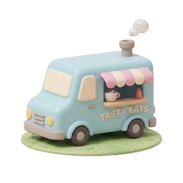 Ilustración de food truck